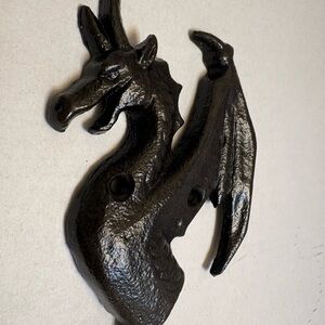 Black Dragon Iron Wall Hook